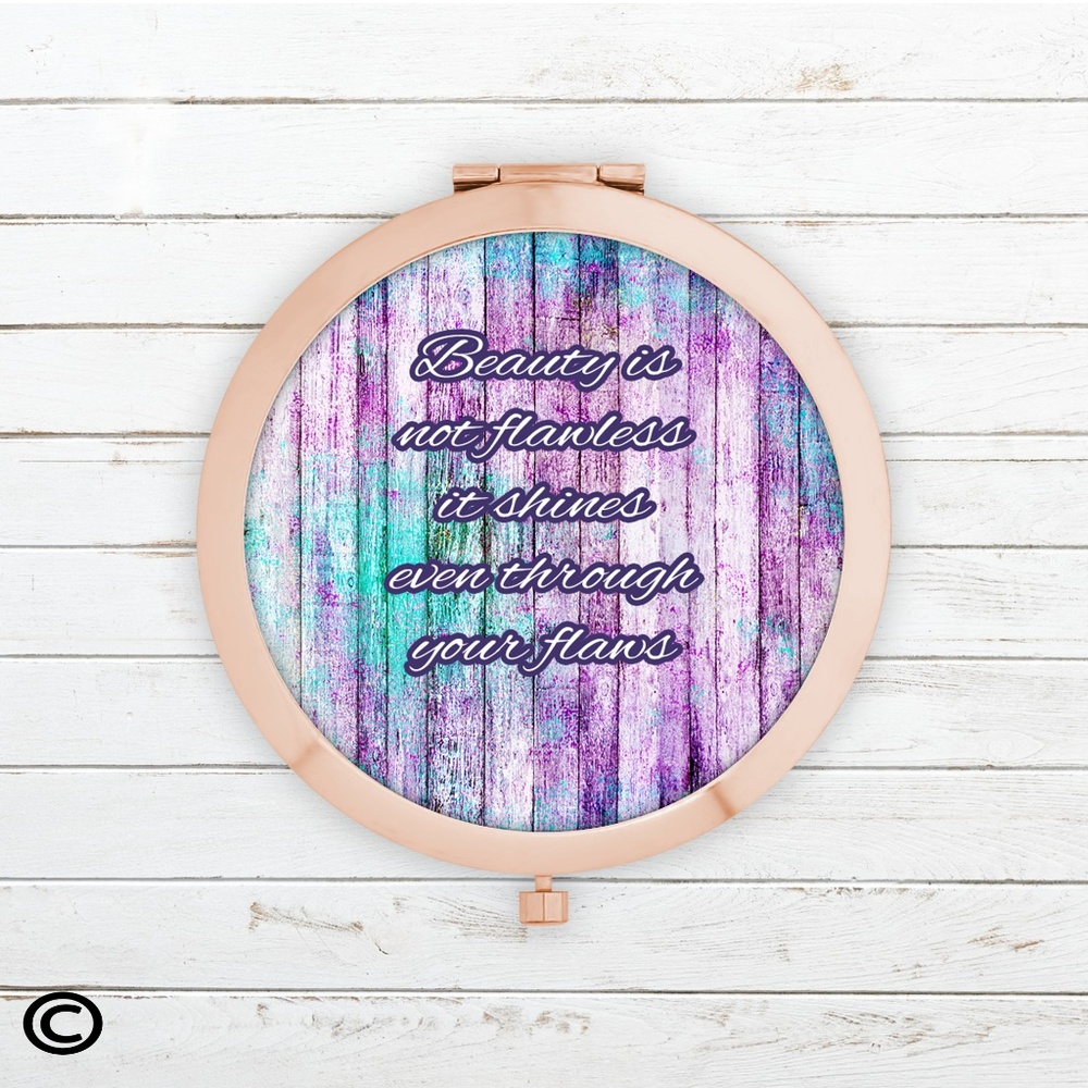 Funny Motivational Compact Mirrors